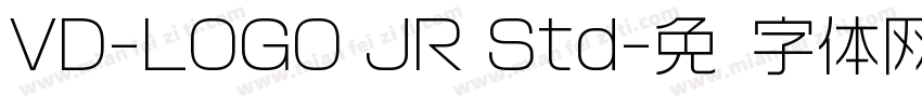 VD-LOGO JR Std字体转换